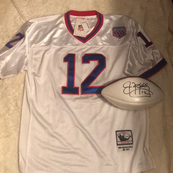 Other - Buffalo Bills Jim Kelly jersey & signed football